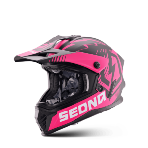 Casque Cross Enfant Sedna Racer Rose