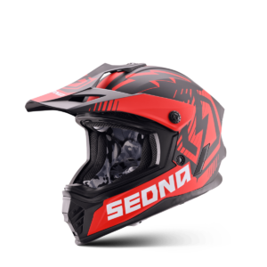 Casque Cross Enfant Sedna Racer Rouge