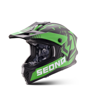 Casque Cross Enfant Sedna Racer Vert