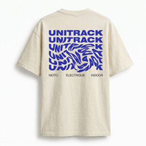 T-shirt Unitrack 001 Blanc